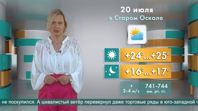 Погода в Старом Осколе на 20 июля смотреть онлайн