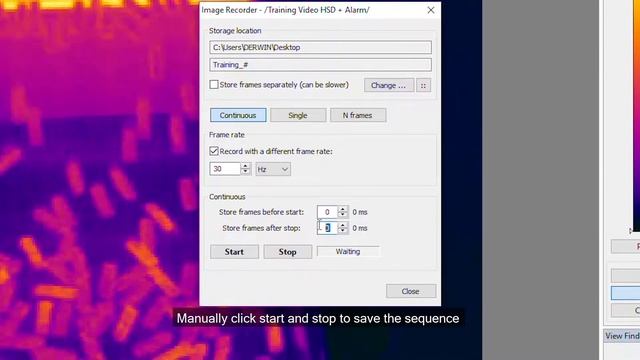 ThermoView TV40: How to Configure Manual File Saving смотреть онлайн
