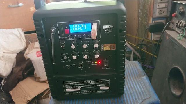 AHUJA WP 225 PORTABLE PA SYSTEM UNBOXING & FULL REVIEW смотреть онлайн