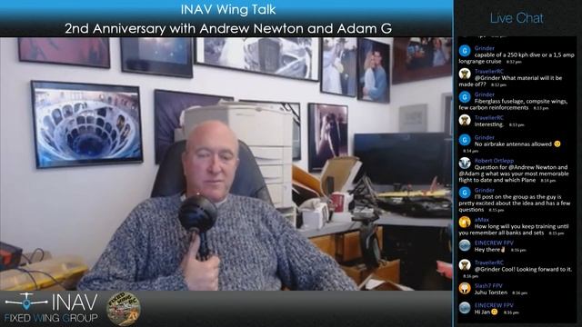 INAV Wing Talk #13 - INAV 2.6, great announcements, Sir Andrew RC Newton and Adam G as Guests смотреть онлайн
