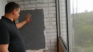 Венецианка из обычной акриловой шпаклёвки, двух цветная, классическая.