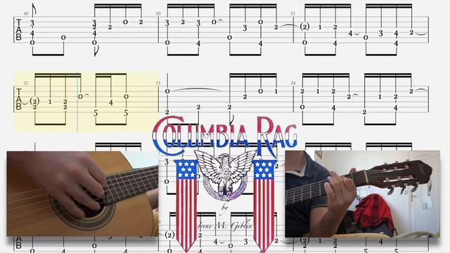 Ragtime Guitar Solo : Columbia Rag (by Dorian Henry) смотреть онлайн