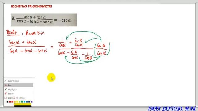 IDENTITAS TRIGONOMETRI (TEORI DAN CONTOH)#PART1 смотреть онлайн