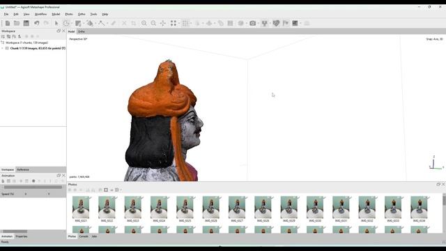Create a PhotoRealistic 3D Scan model from Photos using Agisoft Metashape смотреть онлайн