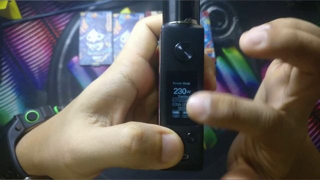 Vapelustion Hannya 230watt TC box Mod Review (Myanmar) смотреть онлайн
