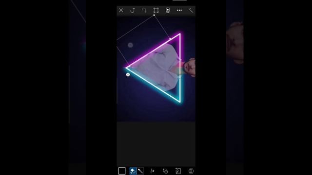 How to edit potrait photos with neon effect in PicsArt | Tutorial | PicsArt | смотреть онлайн
