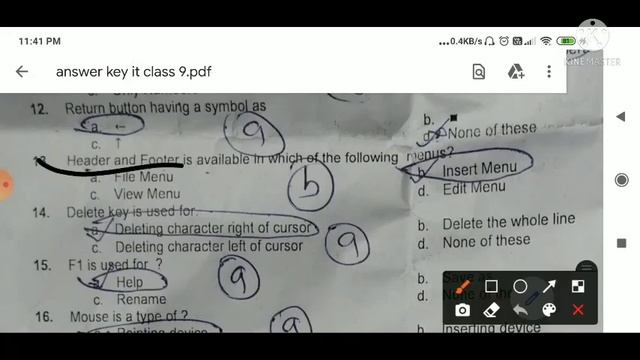 information technology (IT) Answer Key Class 9 Mid Term ll Cbse ll solution class 9th (IT) ll toda смотреть онлайн