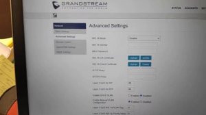 Настройка Grandstream