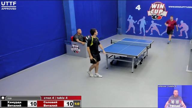 18:30 Хамурда Виталий 3-1 Соловей Виталий стол 4 Юг-3 07.07.21 смотреть онлайн