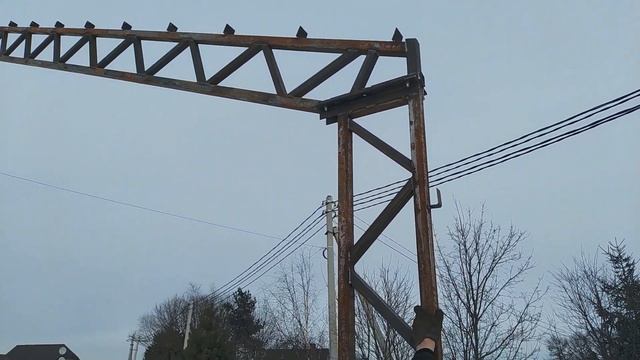 Прямостенный ангар 10 м. Каркас для самостоятельной постройки- сэндвич панель или проф лист. смотреть онлайн
