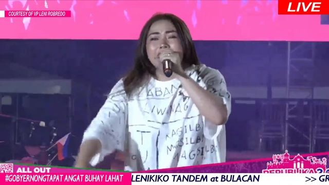 🔴 LENIKIKO Tandem - People's Rally at Bulacan #TropangAngat смотреть онлайн