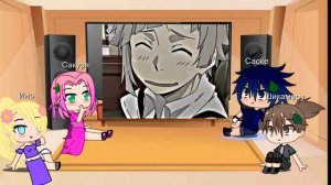 Реакция друзей Наруто на его прошлую жизнь. Наруто×Дазай.