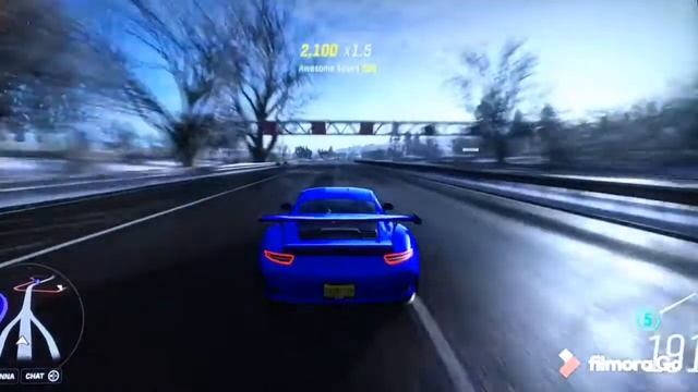 Porsche 911 GT3 RS Forza Horizon 4 gameplay смотреть онлайн