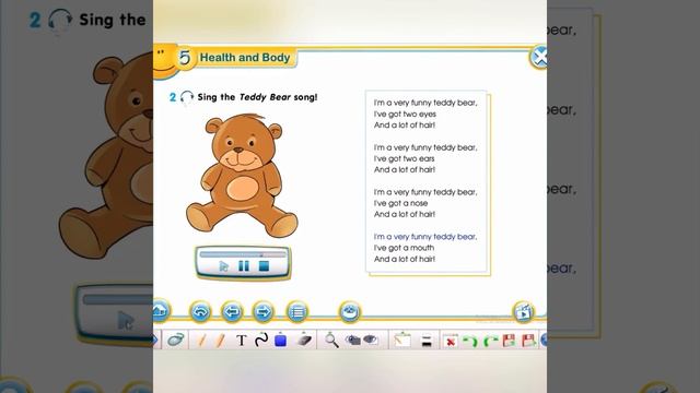 Ex 2 p 60 Teddy Bear song Smiles grade 2 смотреть онлайн