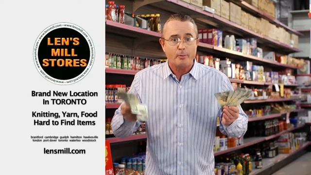 Len's Mill Store "The News" broadcast commercial смотреть онлайн