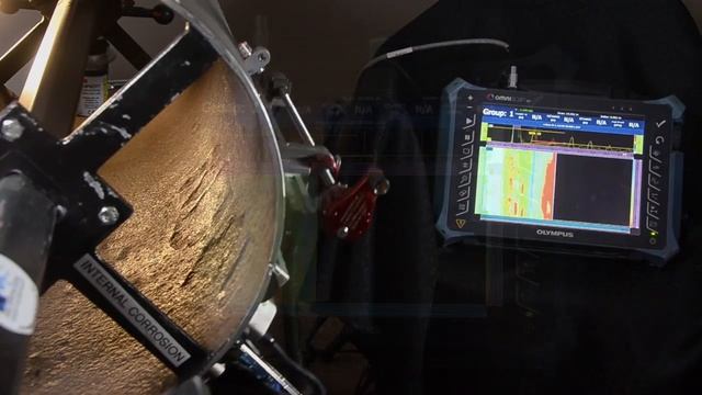 Phased Array Ultrasonic Testing for internal corrosion mapping смотреть онлайн