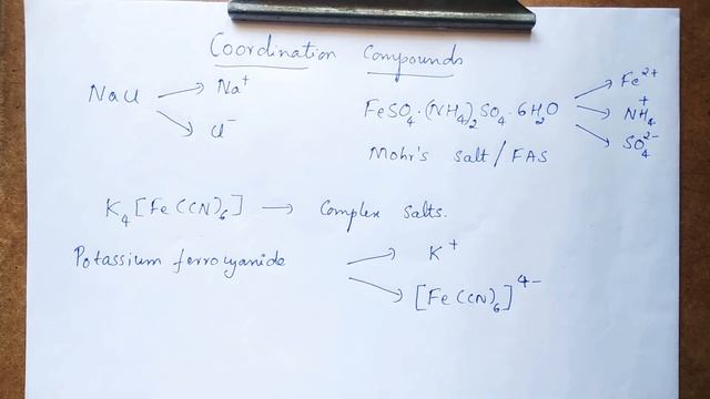 Introduction to Coordination compounds | class 12 chemistry | coordination compounds смотреть онлайн