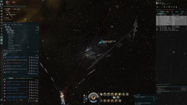 EVE Online - second recloner mass test (SiSi) смотреть онлайн