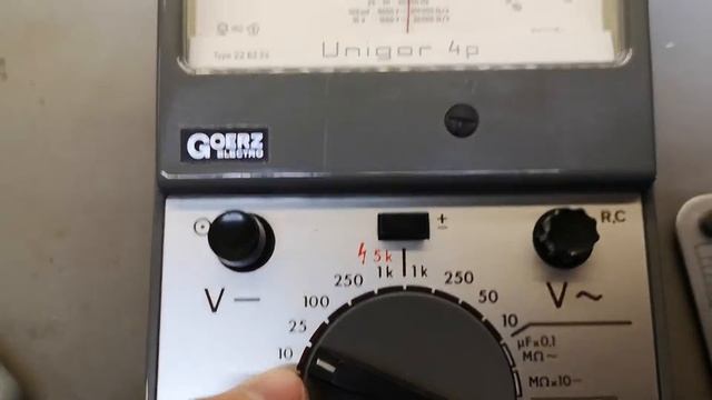 BBC Goerz Metrawatt Unigor 4p Multimeter Type 226224 Test Teardown