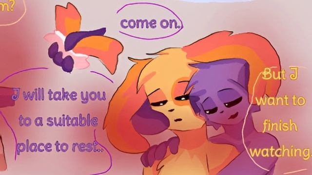 Catnap x Dogday It's time to Sleep | Poppy Playtime Chapter 3 Comic Dub смотреть онлайн