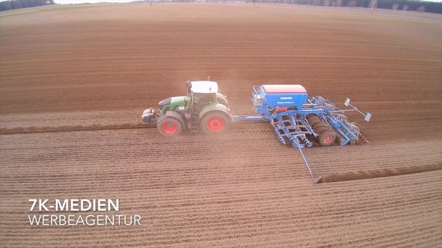 Fendt 939 Vario mit Lemken Compakt Solitair 9 Drillmaschine/Bestellkombination смотреть онлайн