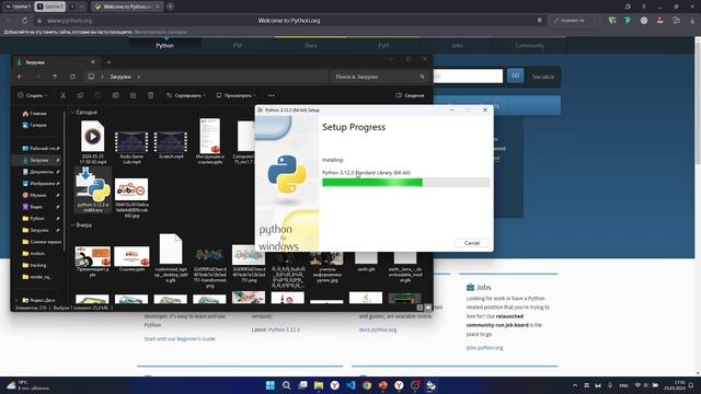 Инструкция по установке Python