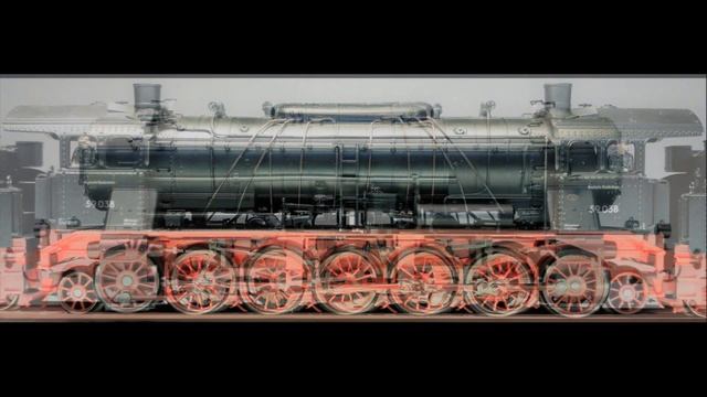 BR 59 038 (DB) H0 Güterzug - Dampflokomotive Baureihe 59 Trix 22103 - Slideshow смотреть онлайн