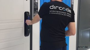 Процесс установки электронного замка Dircode U800 в шоу-руме наших партнеров @guardianzavod