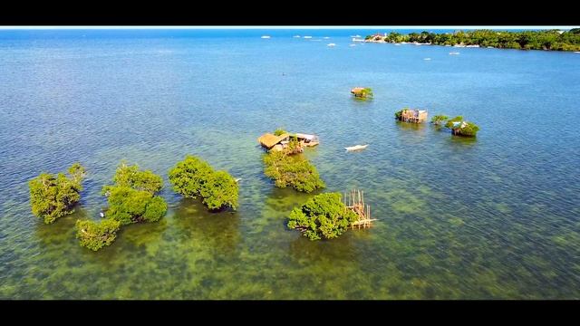 Anod-anod Beach of Nailon Bogo City?look at their cottages..... смотреть онлайн
