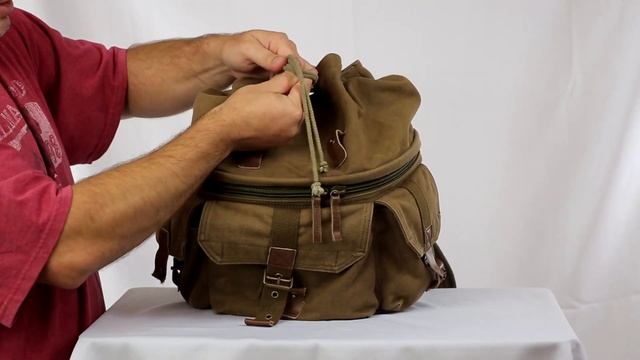 Great canvas camera backpack bag смотреть онлайн