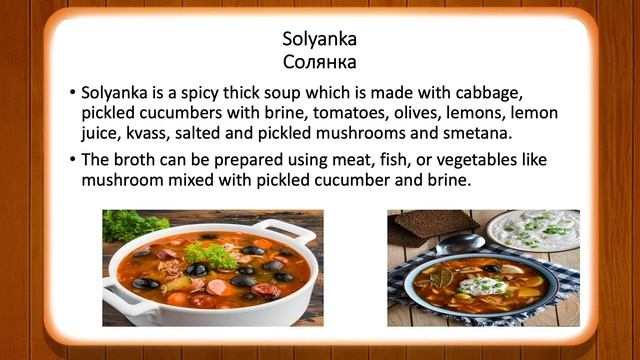 Russian Cuisine
