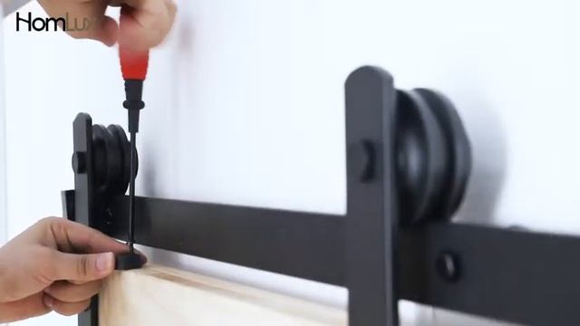 HomLux Barn Door Installation Guide Video смотреть онлайн