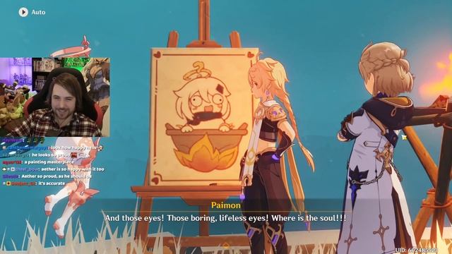 Painting Paimon as she truly is смотреть онлайн