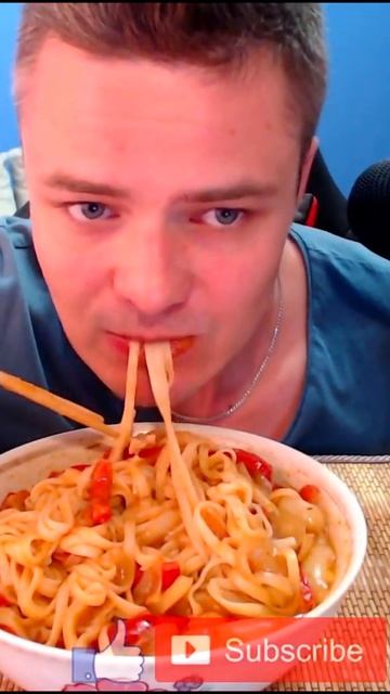 ASMR Noodles Mukbang Udon | Eating Show 먹방 #shorts АСМР Лапша Мукбанг Лапша Удон смотреть онлайн