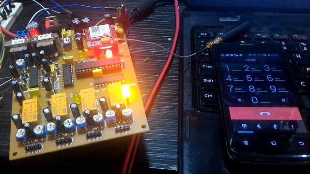 GSM Radio Gateway [ dtmf test ] смотреть онлайн