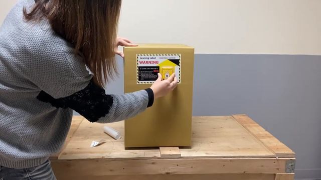 【Leaning Label II - Tilt Indicator & Prevent Delivery Damage】| WAN-YO смотреть онлайн