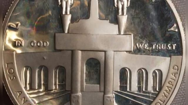 1 Dollar Olympics 1984 United states Coin valuable pennies Worth Money !! смотреть онлайн