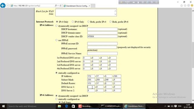 How Analog Phone Connect To VOIP Network ||  Grandstream HT802 Configuration
