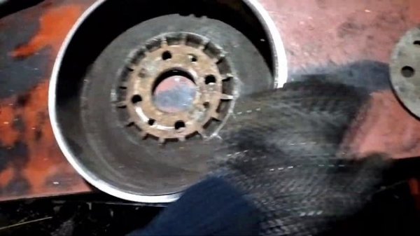 Самодельный шкив на мотоблок Урал