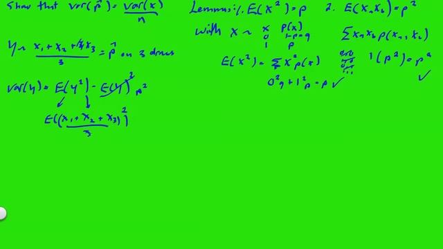 variance of sample proportion смотреть онлайн