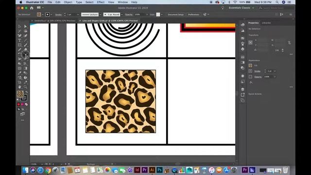 Illustrator Part 12 Transparency | Puppet Warp | Working With Patterns смотреть онлайн