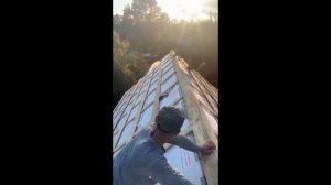 Каркасный Дом в стиле БарнХаус.  Металлический каркас дома. этапы постройки барн.