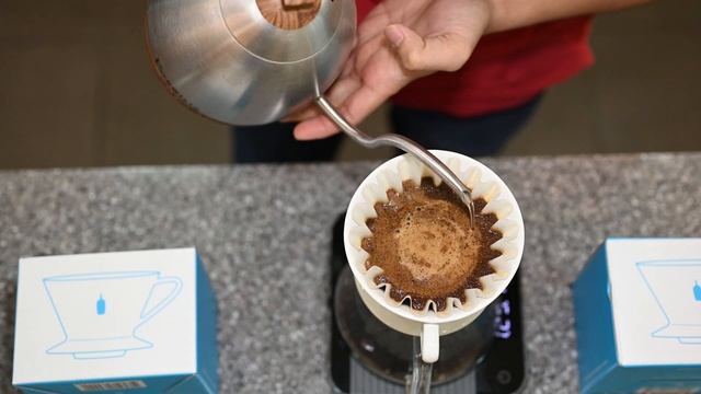 Blue Bottle/December Dripper/Kalita Wave makes a bolder cup of coffee but lack of nuances смотреть онлайн