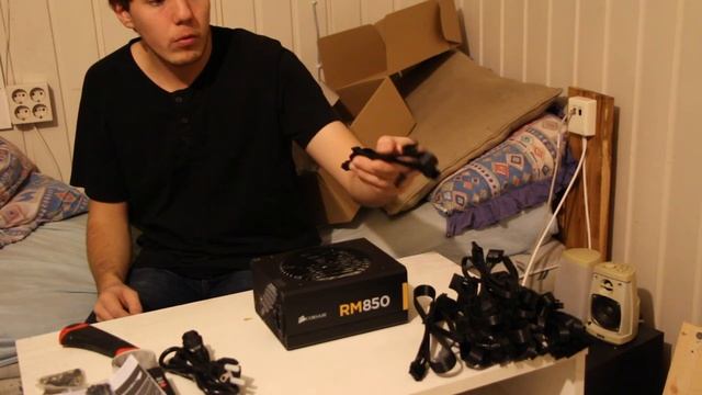 Corsair RM850 Unboxing and first look! смотреть онлайн