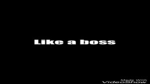 Песня,,Like a boss»