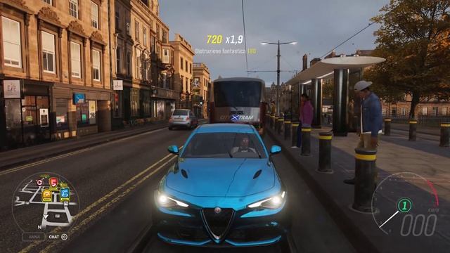 Messing around with trams in Forza Horizon 4 смотреть онлайн
