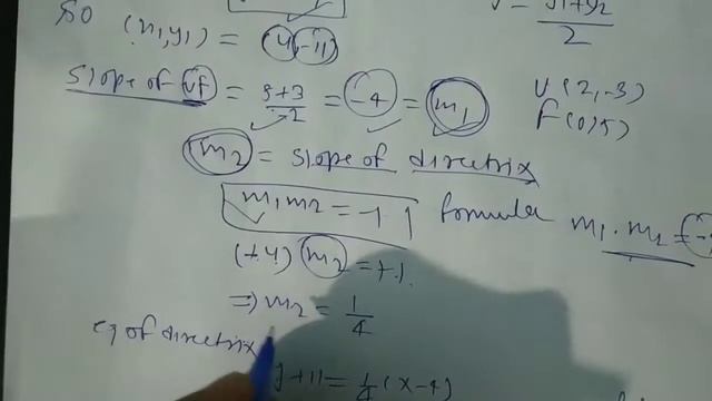 Find the equation of parabola if vertex is (2,-3) and focus is (0,5) смотреть онлайн