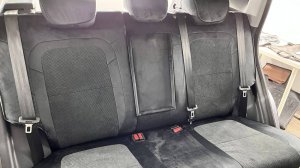 Установка спинки второго ряда