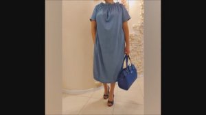 Летнее Платье Минимум Мерок. Выкройка + Пошив.