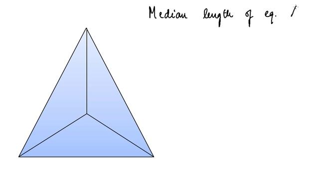 Visual Proof of centroid dividing median in ratio 2:3 смотреть онлайн